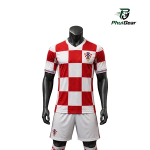Bộ Quần Áo Tuyển Croatia Sân Nhà World Cup 2026